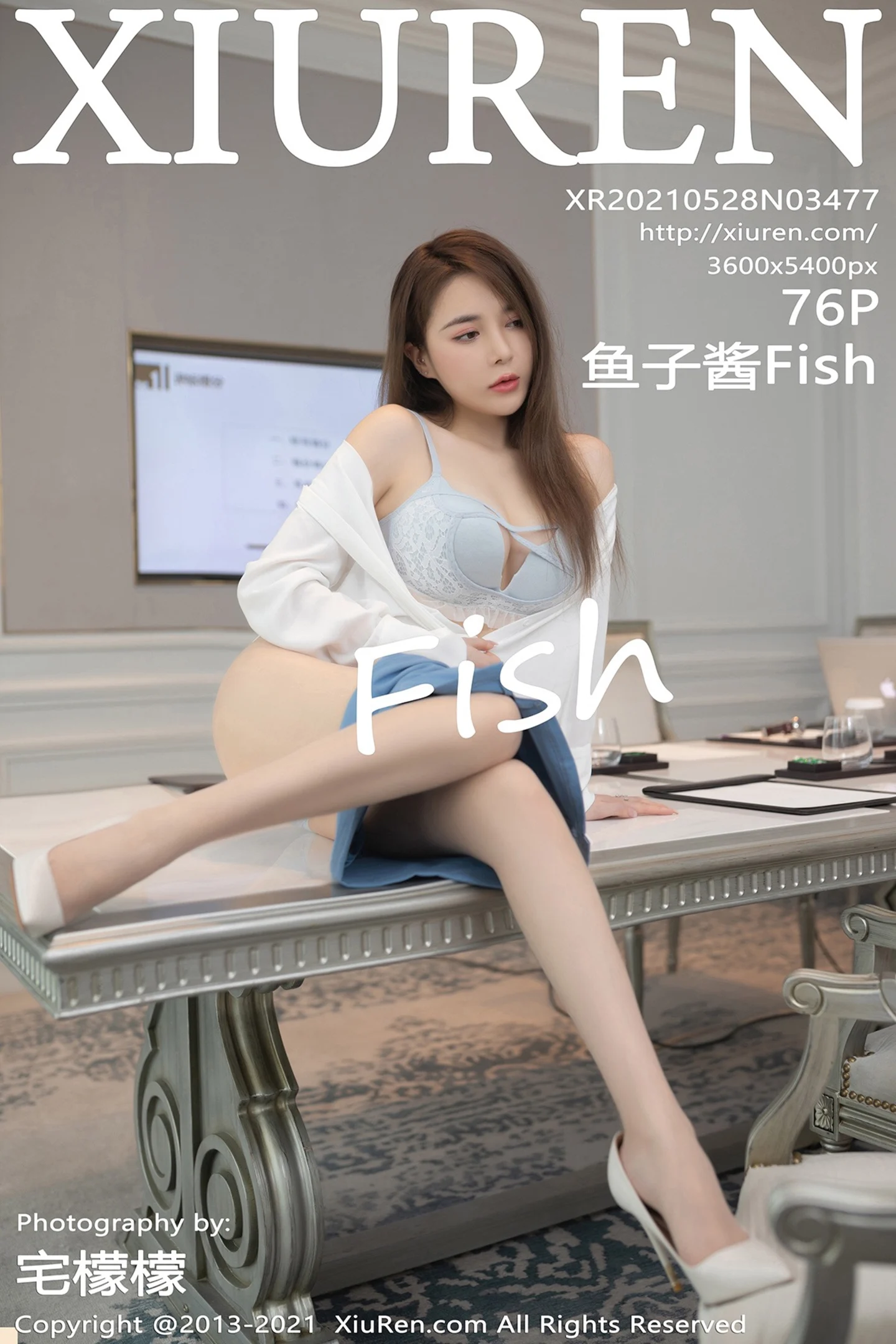 [XiuRen秀人网]No.3477_嫩模鱼子酱Fish成都旅拍招标会主题半脱内衣露火辣身材诱惑写真77P-秀人网 - XiuRen.Space